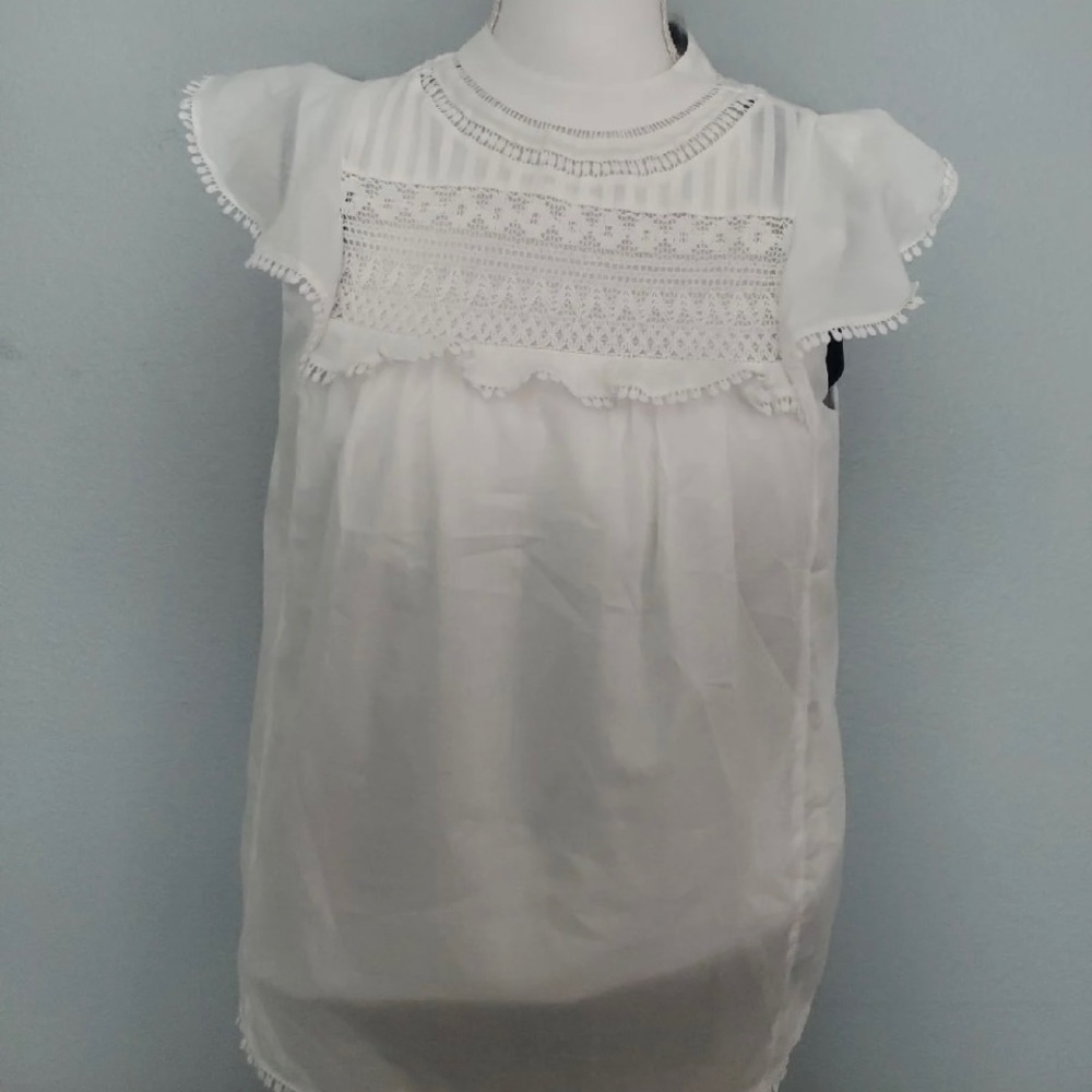 J.Crew Ruffle Top